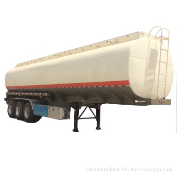 Fuel tank 40000 litres liquid nitrogen fuel Oil tanker semi trailer on sale